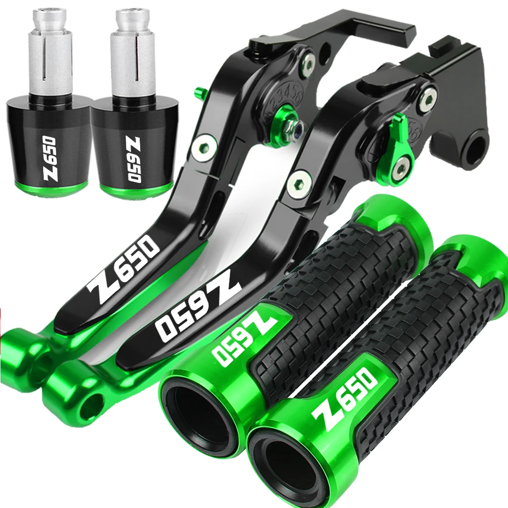 

Мотоцикл с ЧПУ Алюминиевый для KAWASAKI Z650 2016-2020 сцепные рычаги Руль ручками заканчивается Z 650 Z-650 2019 2018 2017