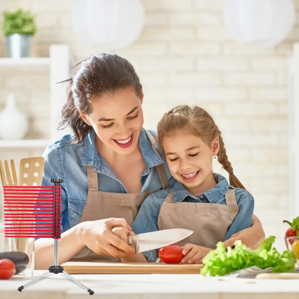 

1 Set Restaurant Kitchen Drying Pasta Holder Stainless Steel Drying Noodle Rack