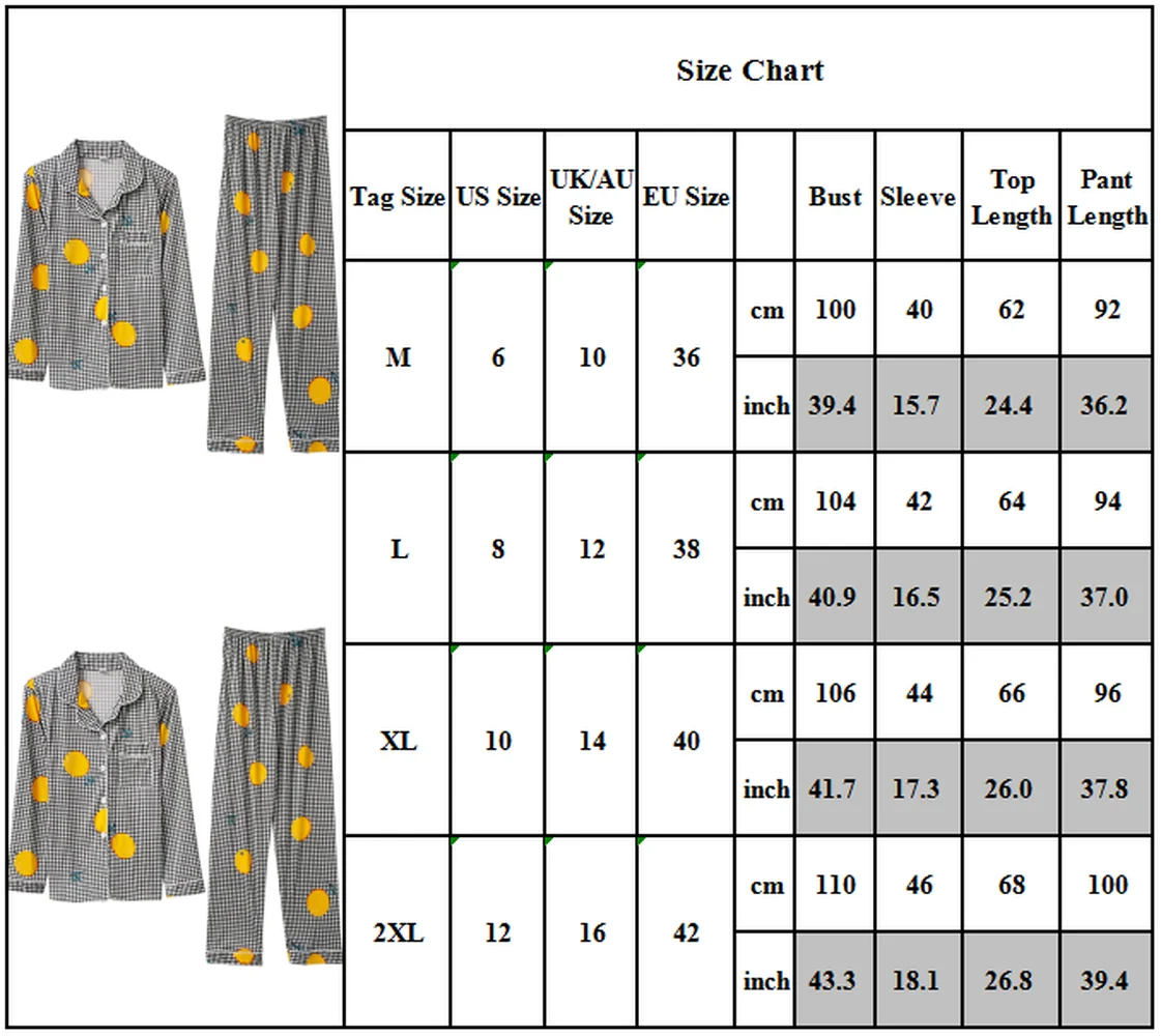 

2PCS Womens Long Sleeve T Shirts + Trouser Suit Ladies Loungewear Blouse Pajamas