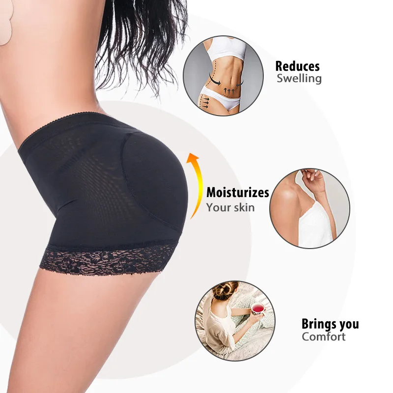 Искусственная для ягодиц Enhancer Ass women Body Shaper Butt Lifter моделирующее белье контроль животика мягкие трусики подтяжка ягодиц набедренные подушечки Tomboy