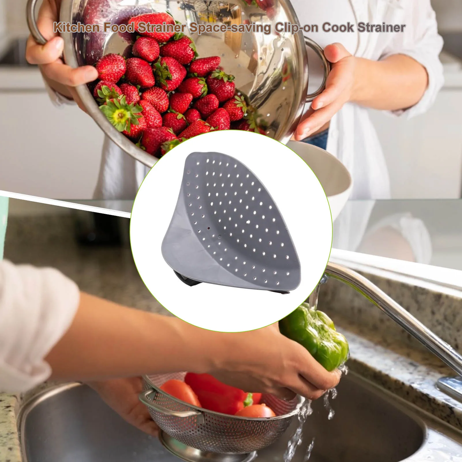 Кухня дренажное устройство для овощей и фруктов рисовая промывка фильтр