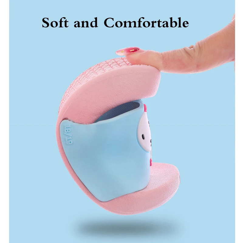 Детские тапочки Домашние с единорогом для мальчиков и девочек Радужная обувь