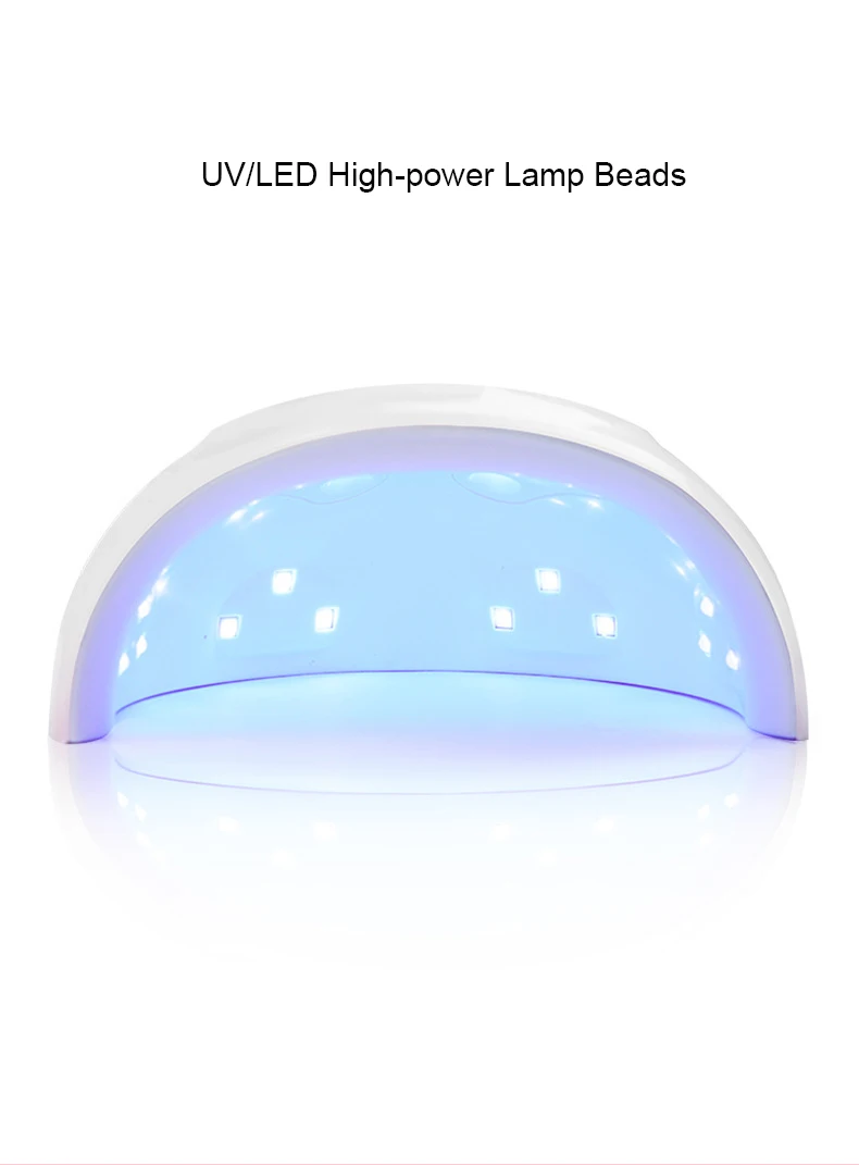 

UV LED Lamp For Nails Dryer 54W Professional Ice Lamp Manicure Gel Nail Lamp Drying Lamp Gel Varnish UV Gel Nail Polish