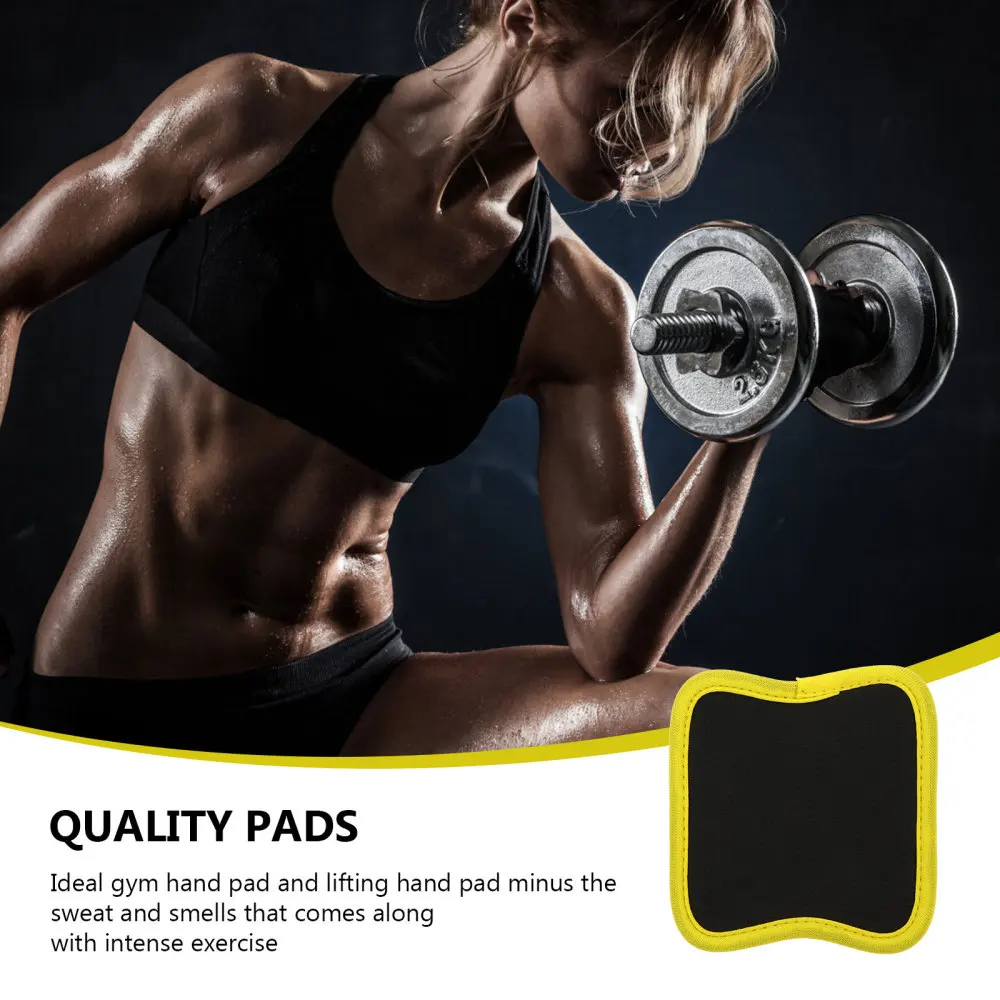

1 Pair Weight-Lifting Workout Fitness Hand Pad Callus-Guard Gym Bare Hand Grip