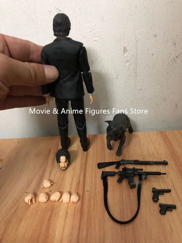 15 см новый тип Mafex 085 Джон фитиль глава 2 экшн-фигурка Коллекционная модель игрушка