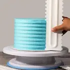 3 шт., скребок для торта, расческа для украшения торта, плавное украшение, кондитерская, кремовая глазурь, расческа для помадки, лопатки, инструменты для выпечки