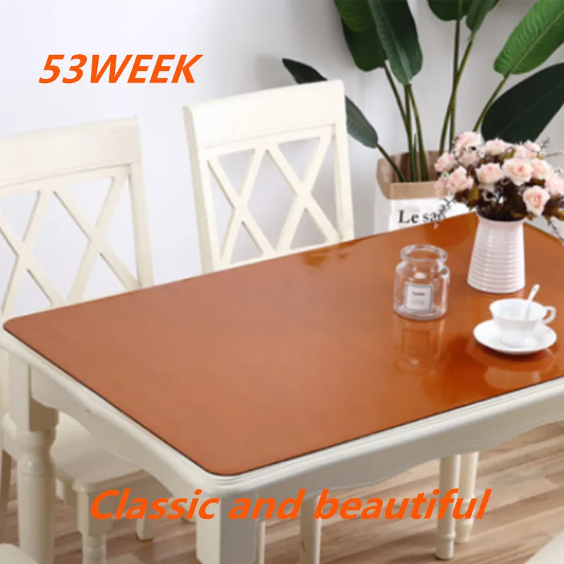 Черная матовая мягкая скатерть из ПВХ водонепроницаемая маслостойкая Скатерть