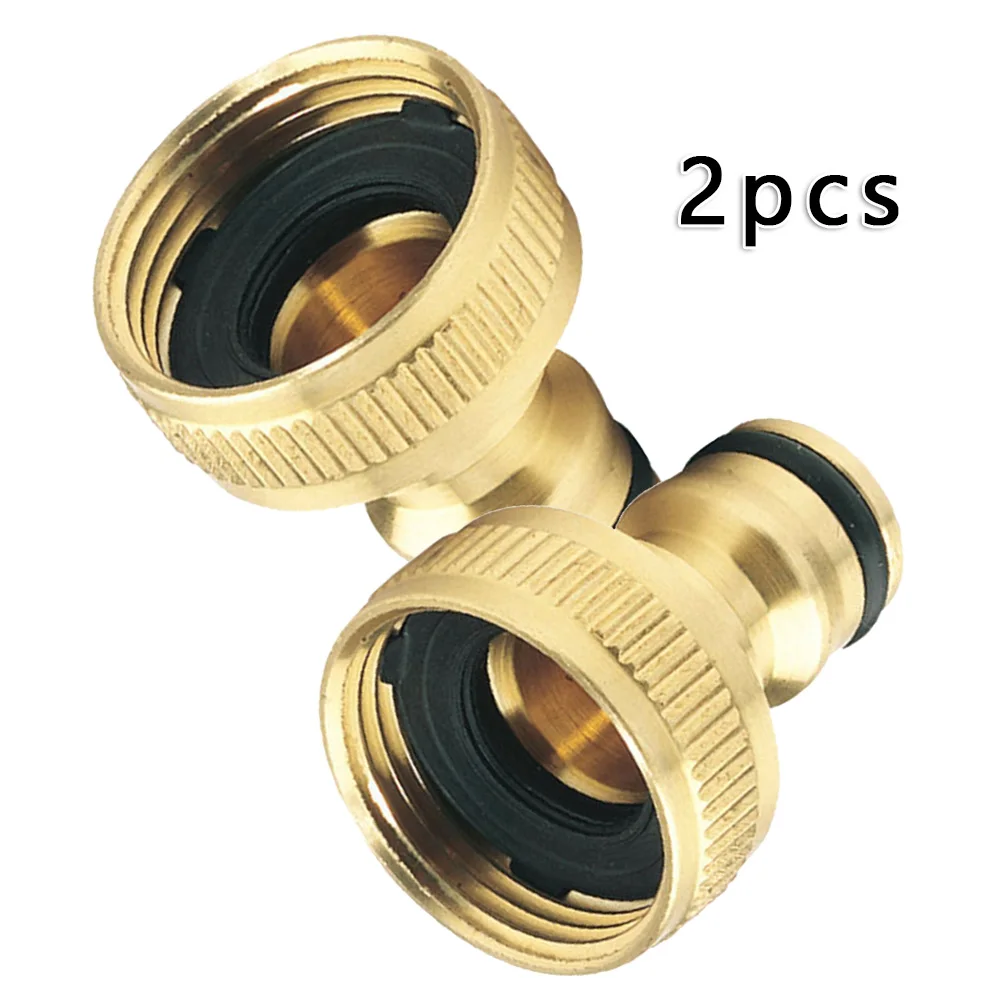 

Garden Thread Connector Water Pipe Quick Adaptor Faucet 4*3cm 1.57*1.18in Hose