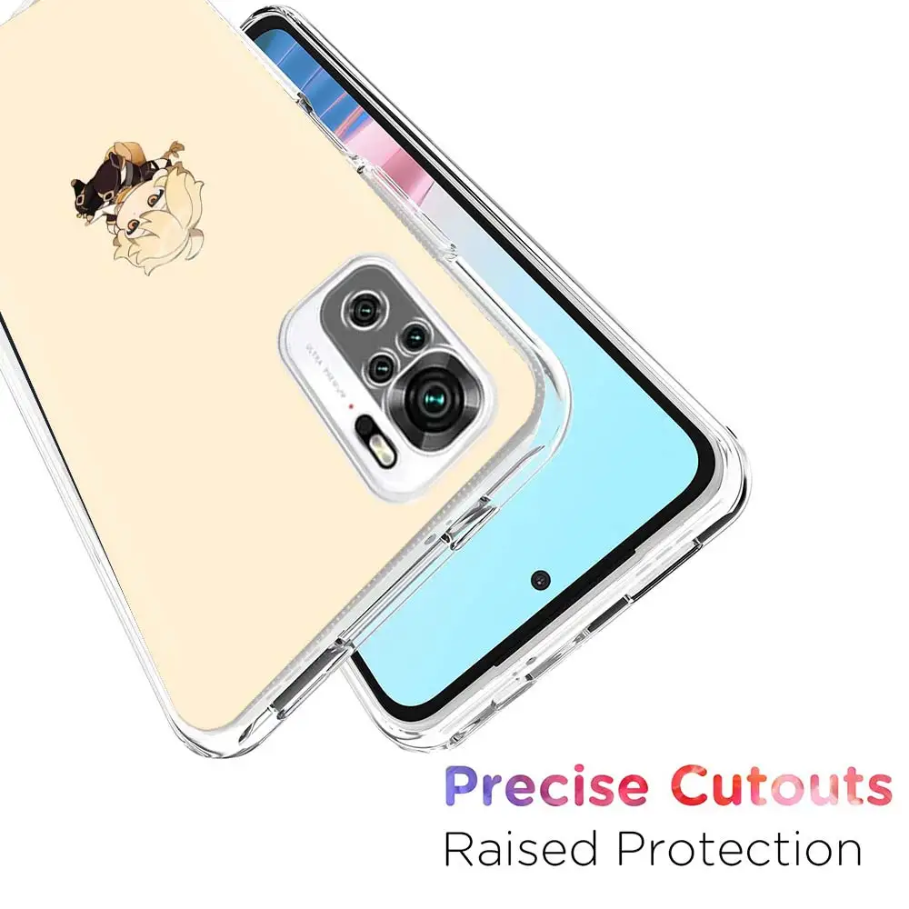 Cartoon Genshin Impact Phone Case Funda For Xiaomi Redmi Note 10 Pro 9S 10S 9 8 Pro 8T 8A 9A 9C 7 7A 6 6A K40 Soft Cover Coque