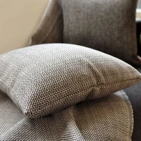 thicken fabric linen pillow cushion pillowcase living room sofa large bed head pillow back car waist pad