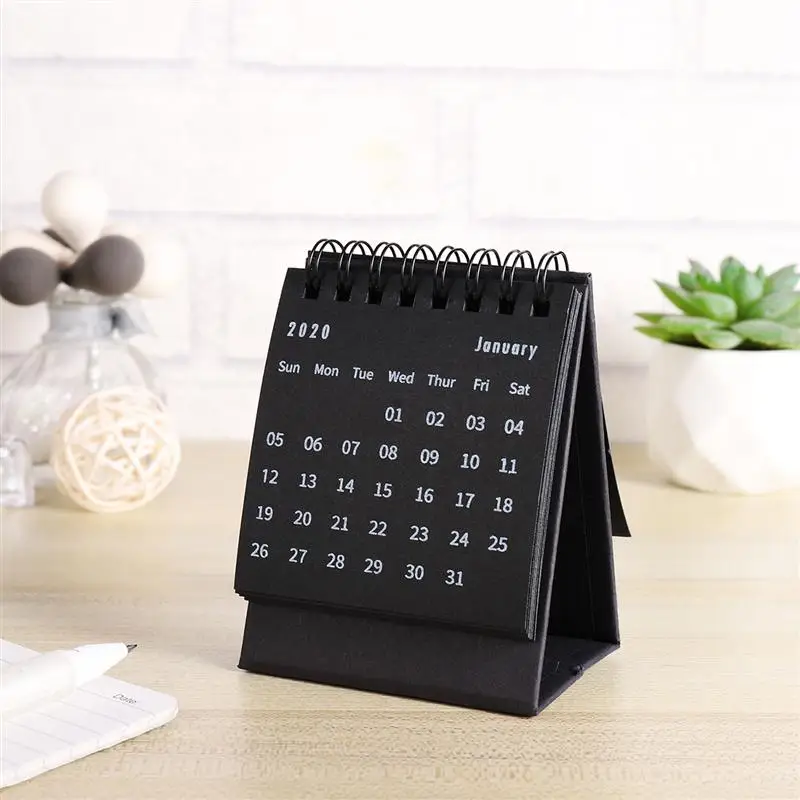 Настольный мини календарь 2020 бумажный настольный креативные настольные