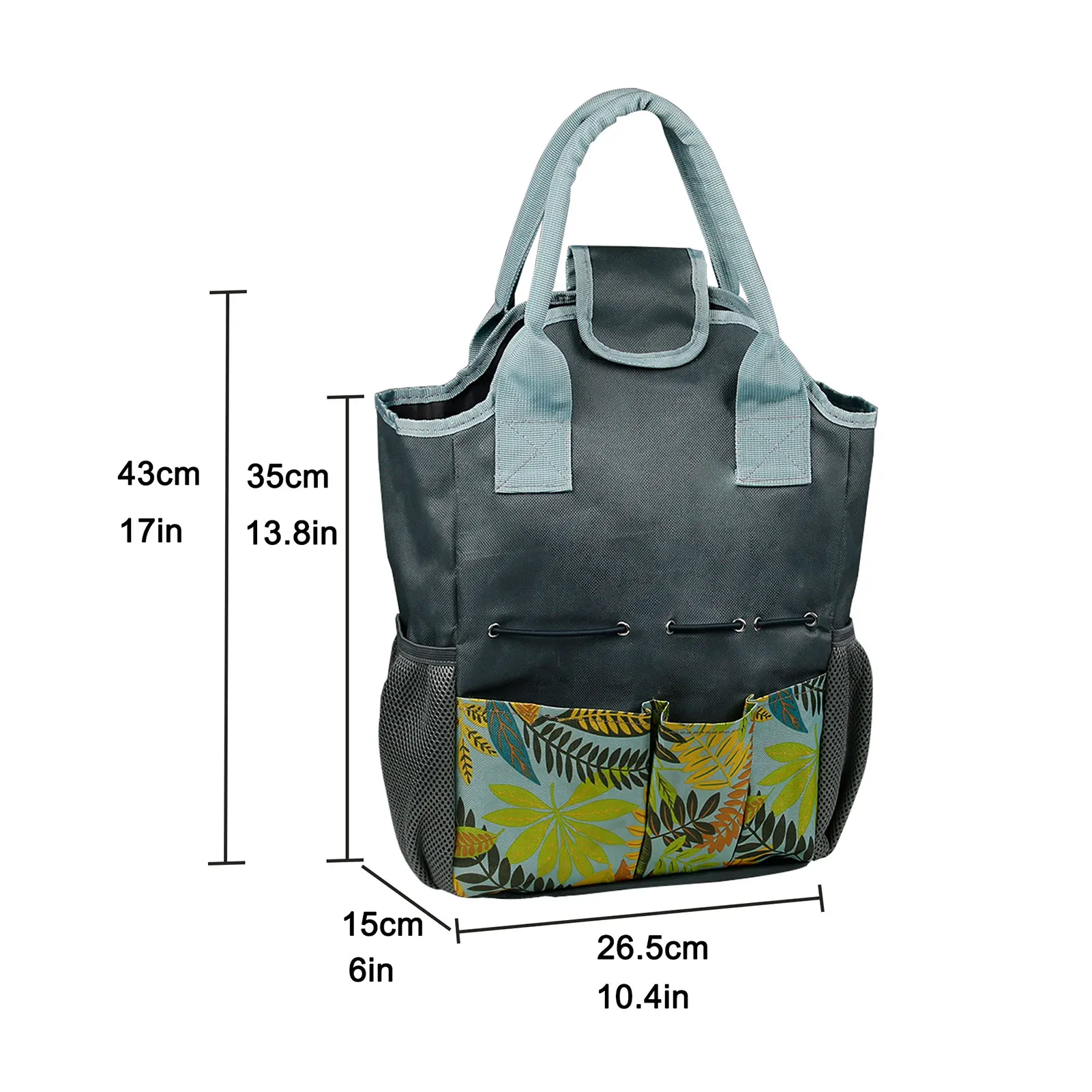 

Large-capacity Multi-pocket, Thickened Oxford Cloth Gardening Handbag Small Gardening Tool Storage Bag Standing Garden Bag
