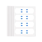 Партиями по 5 комплектов200 шт. V уход за кожей лица макияж клейкая лента дышащие подтяжки лица Стикеры мачта затянуть для лица и подбородка Подтяжка