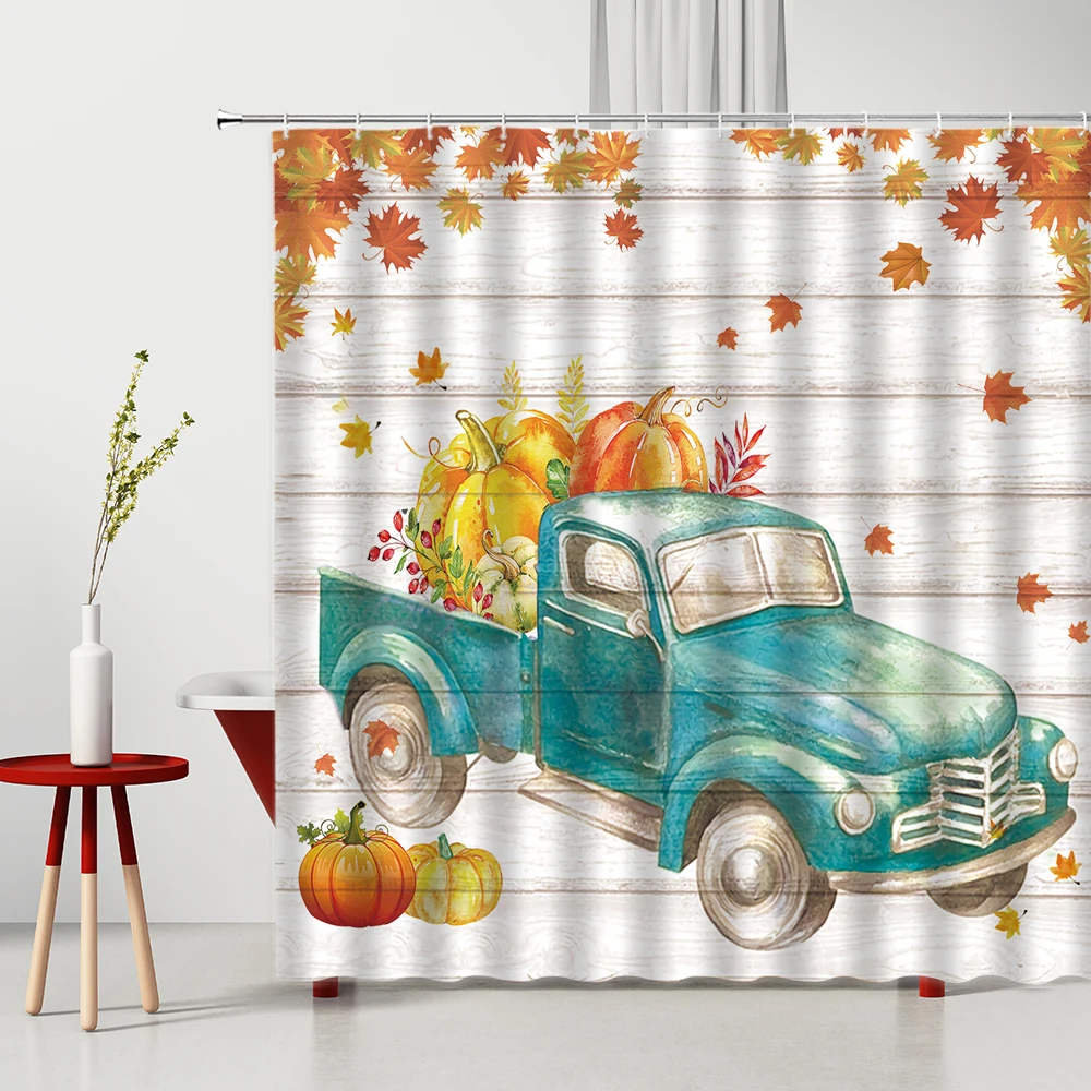 

Farm Highland Cow Shower Curtain Animal Printed Waterproof Fabric Nordic Cattle Bathtub Partition Home Decor Bathroom Curtains