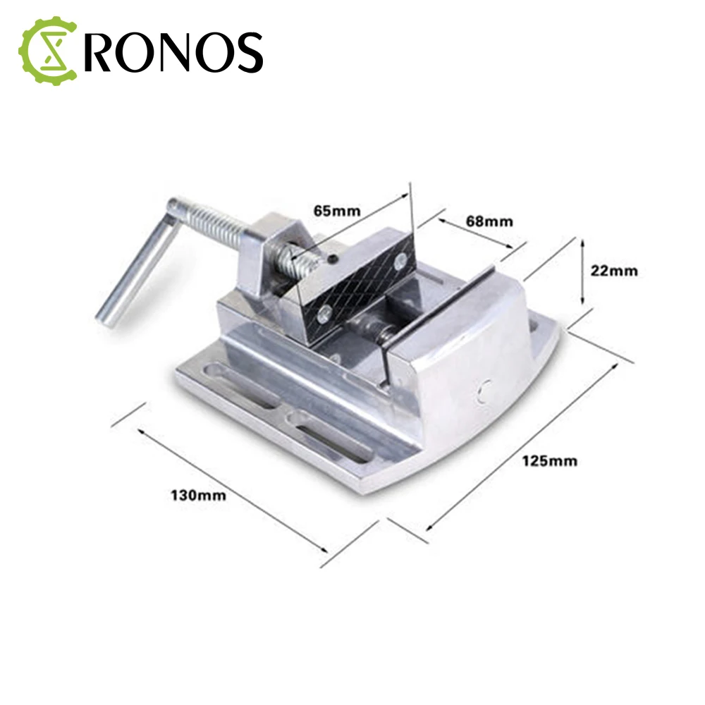 

Тиски для сверлильного станка из алюминия, 2,5 дюйма, плоские мини-тиски, инструменты для ремонта деревообработки, фрезерный станок