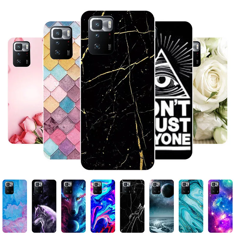 

For Xiaomi POCO X3 GT 5G Case 6.6" TPU Soft marble Phone Cover For Xiaomi Poco X3 GT Silicone Case Bumper for Poco X3 X 3 GT