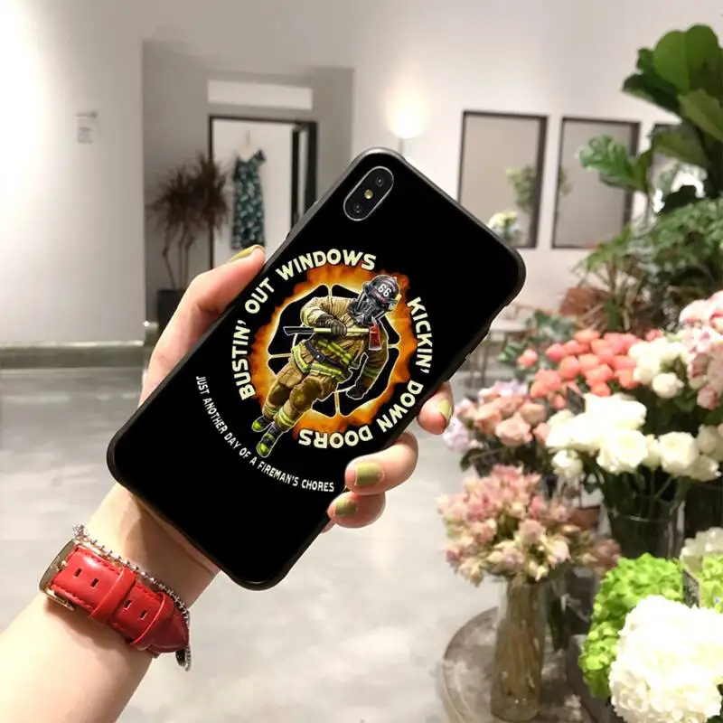 Чехол для телефона с пожарными и знаками HPCHCJHM iPhone 11 pro XS MAX 8 7 6 6S Plus X 5S SE 2020 XR |