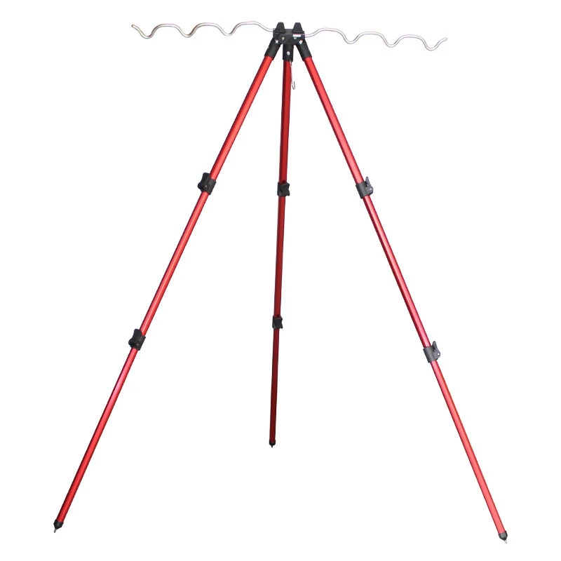 Телескопический держатель удочек складной штатив подставка для морской рыбалки