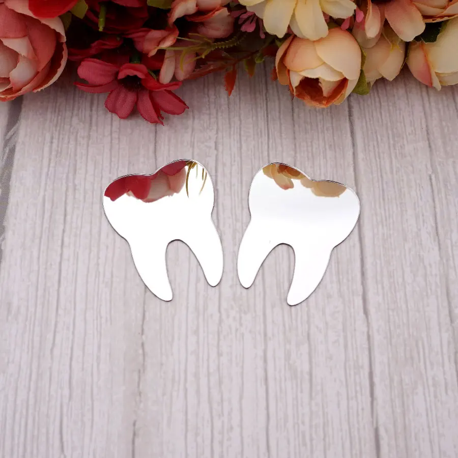 

Зеркальные наклейки для стен JEHOADDAN, мультяшные зубы