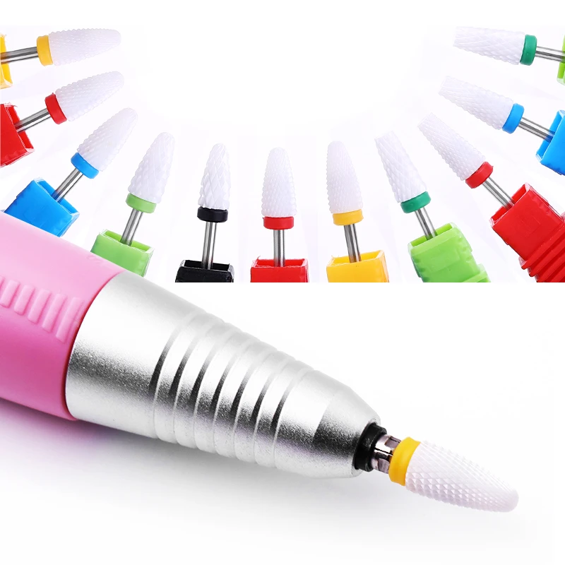 Фрезы керамические для маникюра и педикюра Электрические шлифовальные насадки