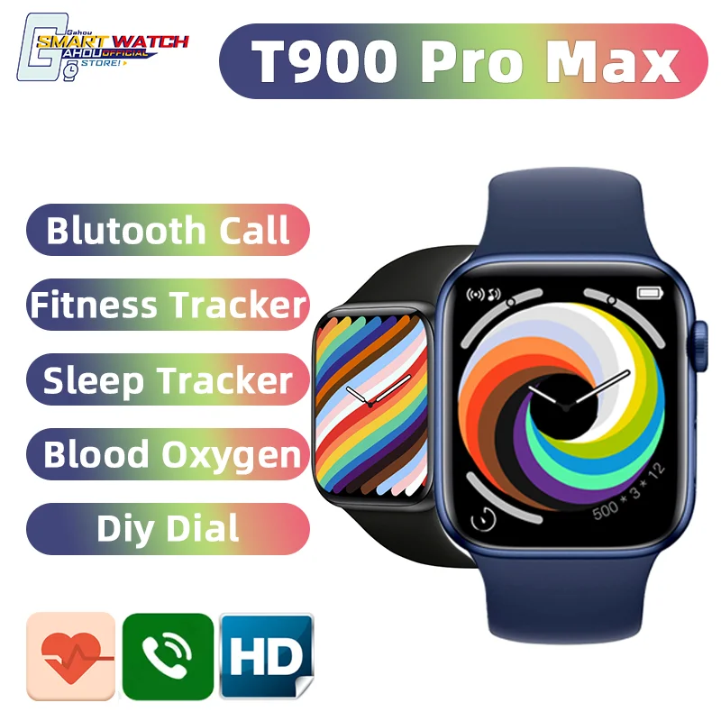 

Умные часы IWO 14 Series 7 T900 Pro max для мужчин, Модные Смарт-часы с Bluetooth 2022, функцией звонка, ЭКГ, лучше чем T500 pro x8 max x6 x7