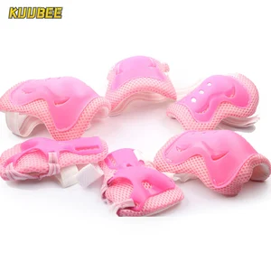 Защитный комплект 6 в 1 для катания на коньках, Детские налокотники, защитные накладки на запястье, Спортивная Защитная Экипировка