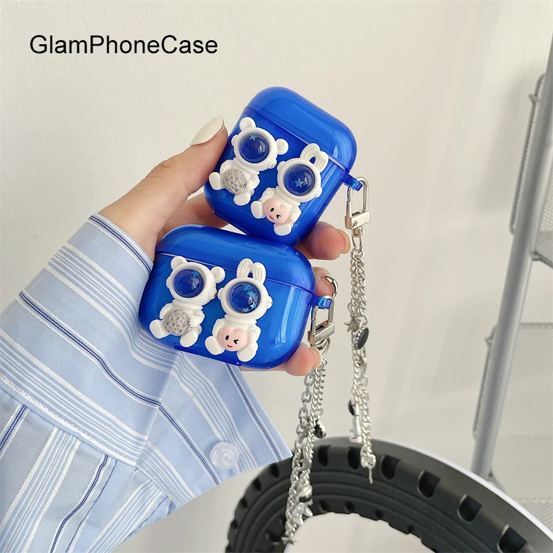 

GlamPhone чехол Космос астронавт Airpods 1/ 2 Airpods pro Чехол