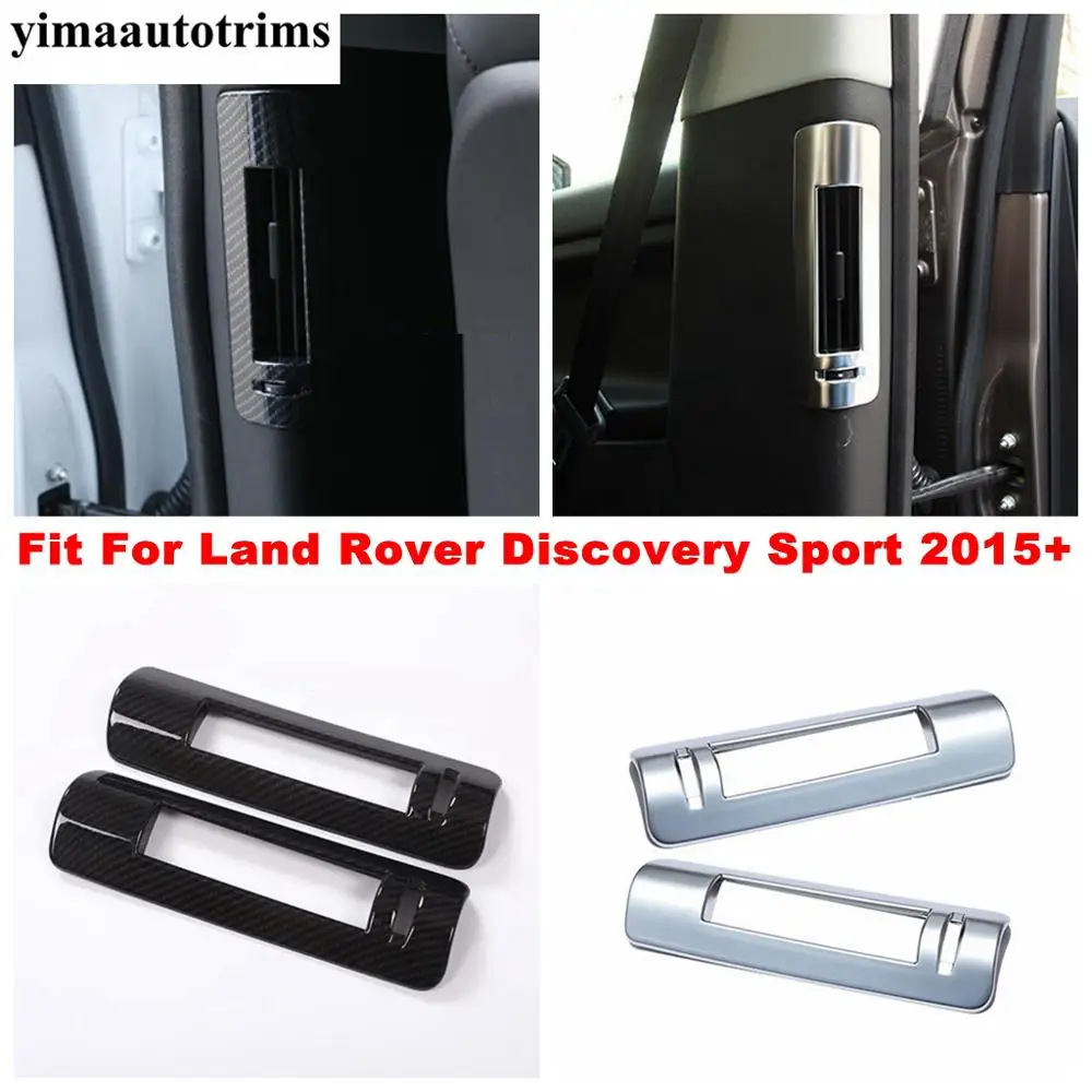 

Передняя Треугольники столб B Кондиционер AC вентиляционное отверстие Накладка для Land Rover Discovery Sport 2015 - 2020 интерьер комплект для ремонта