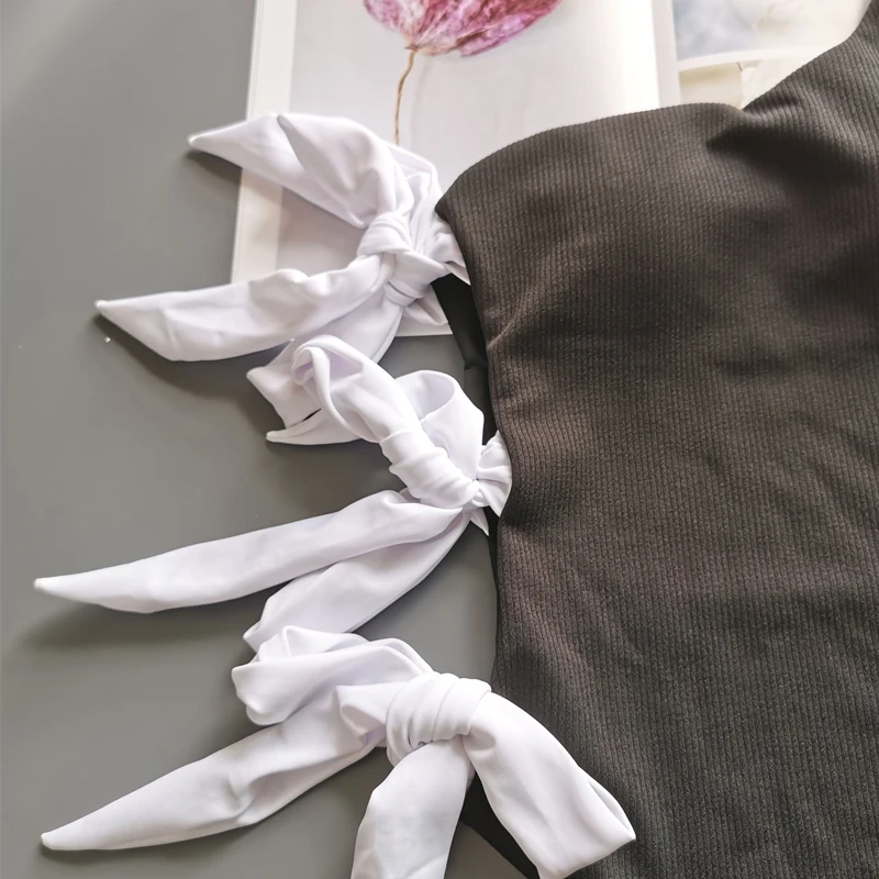 2020 новый сексуальный купальный костюм для женщин Для Высокая Талия бандажные