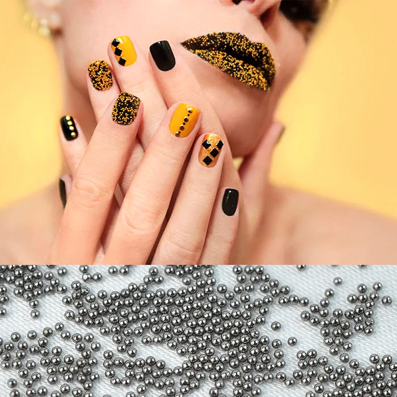 TCST-015 Nail Rhinestone Shiny Glass 3D Crystal Mini Small Beads Art Decorations AB DIY Stone Caviar | Красота и здоровье