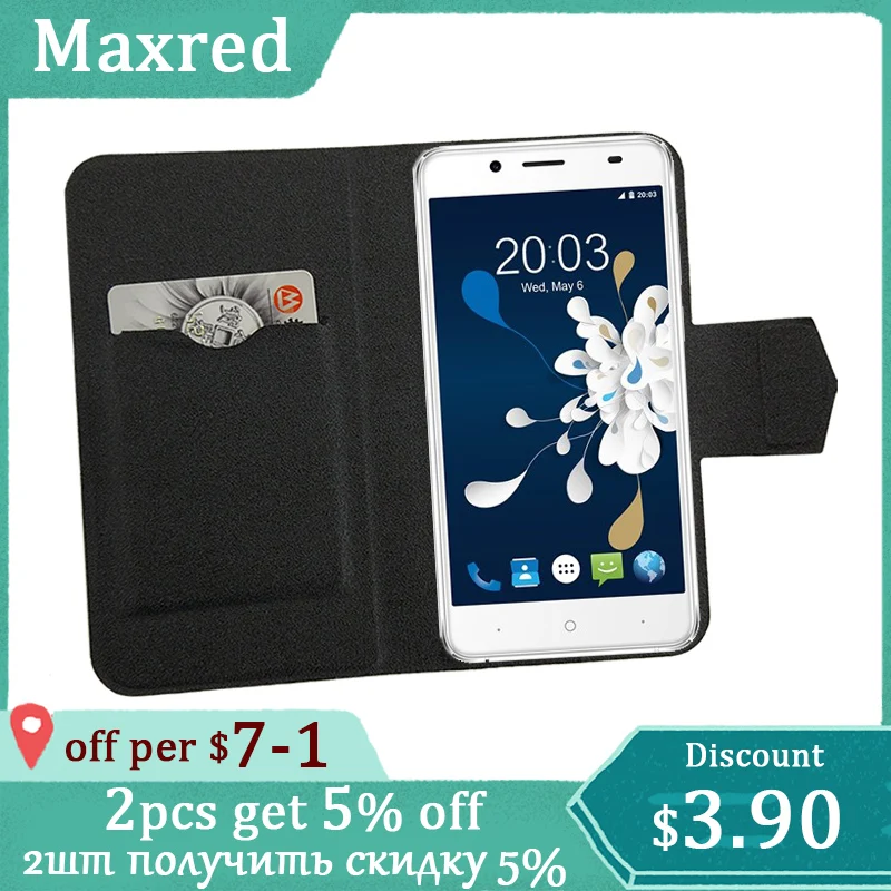 5 цветов Лидер продаж! Vivax SMART FUN S20 чехол дюймов флип ультратонкий кожаный