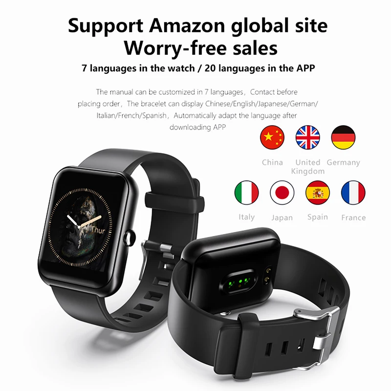 

Official OUDNEAS waterproof online smart watch military temperature fullscreen sport smart watches 2021 hot sale