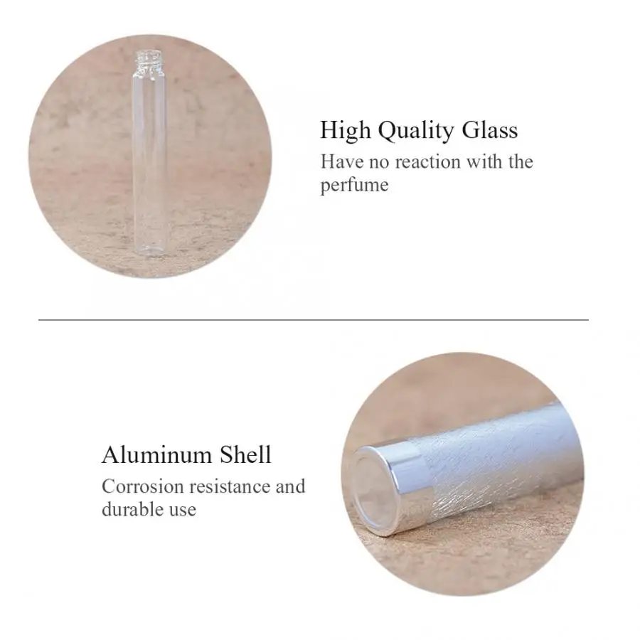 6 видов цветов 1 шт. 10 мл высококачественный роскошный металлический флакон для