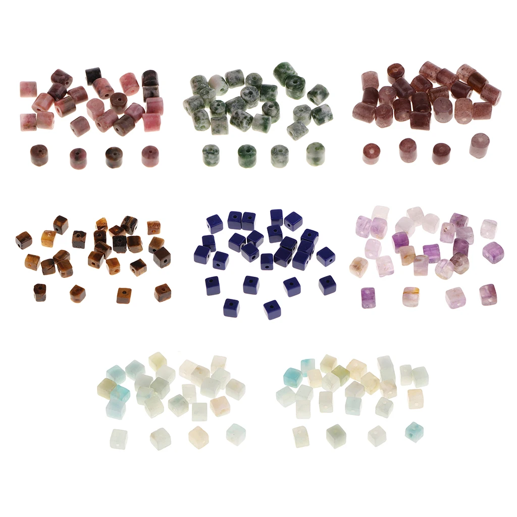 25 шт. натуральный камень кварц кристалл свободные бусины для изготовления