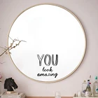 Вы выглядите потрясающе зеркало наклейка виниловая душевая дверь зеркало Декор домашний декор для окна