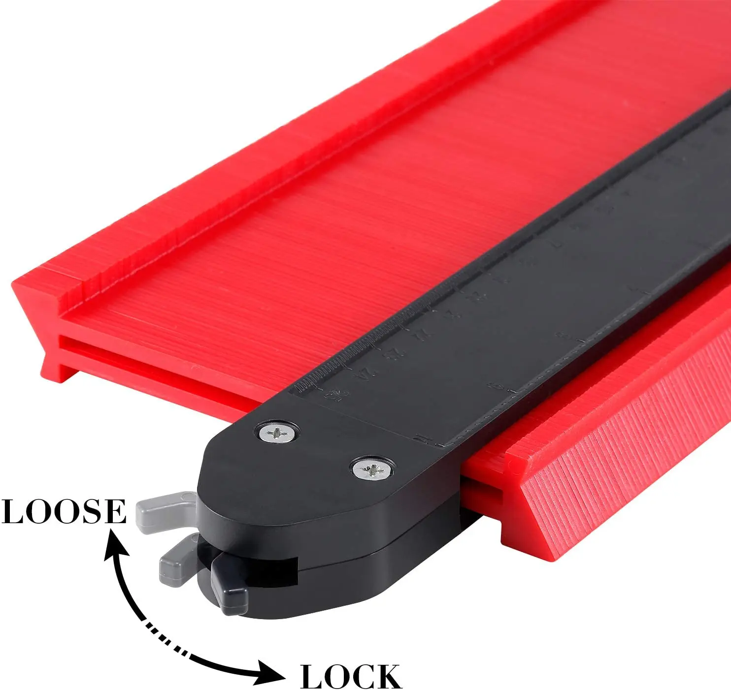 Двойной замок (для клапанного переключателя) Экстра Широкий контурный манометр