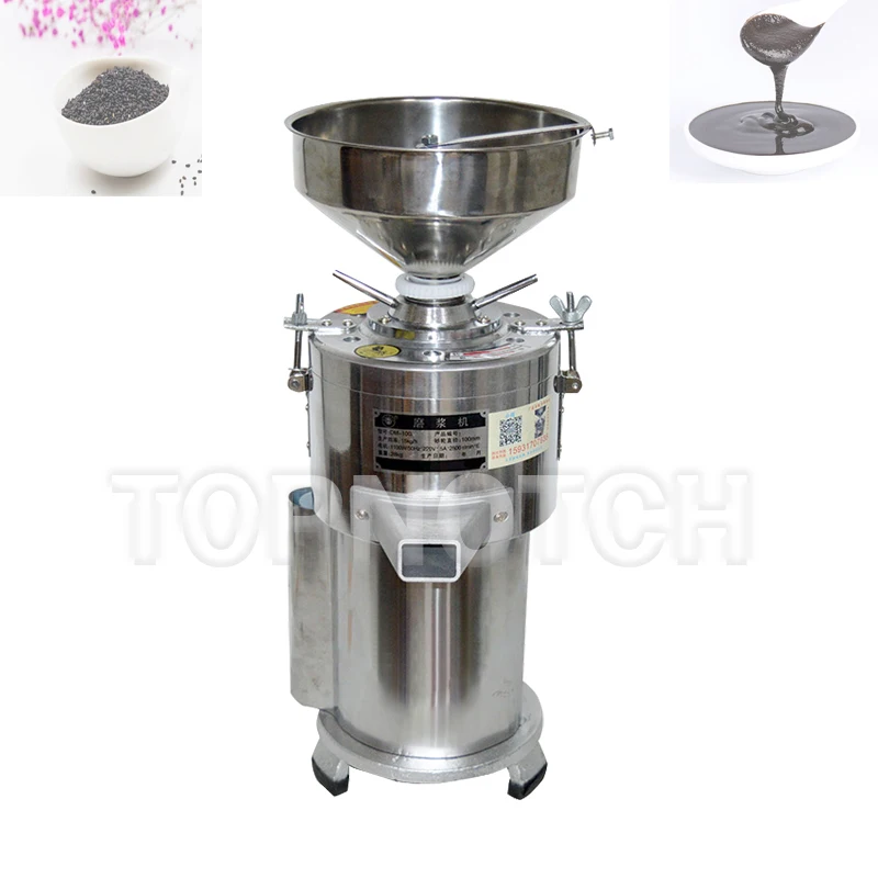 

High Quality Peanut Sesame Butter Making Machine Stainless Steel Electric Sesame Paste Sauce Grinding Machine