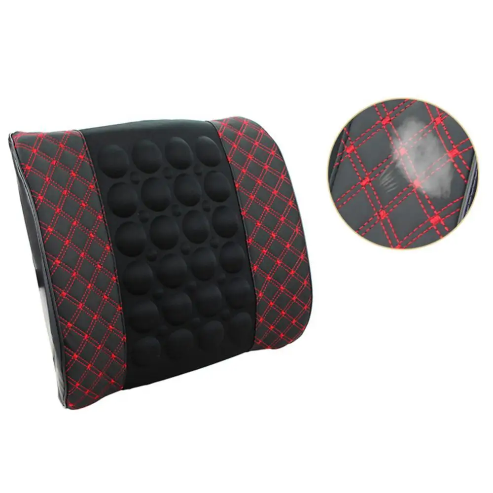 

60% Dropshipping!Adjustable Electric Massage Car Seat Soft Waist Lumbar Support Pillow Cushion