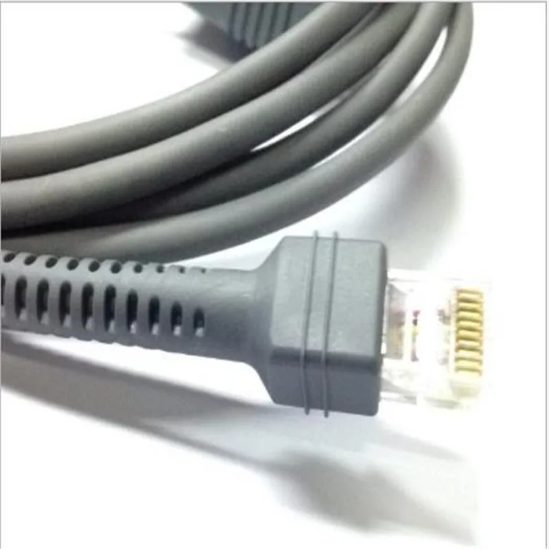 Symbol LS2208 RS232 RJ45 К DB9 Женский сканер штрих кода последовательный консольный кабель