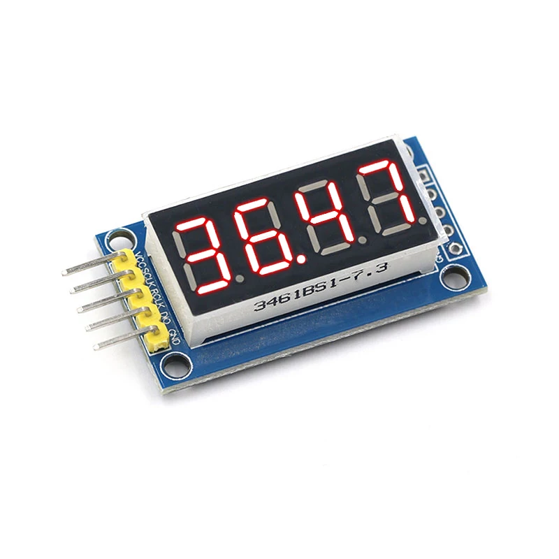 4 битная цифровая трубка модуль светодиодного дисплея четыре последовательных