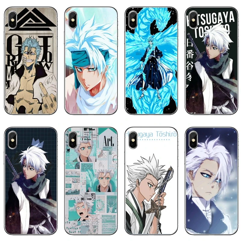 Bleach Hitsugaya аниме мягкий чехол для телефона Samsung Galaxy Note 10 9 8 5 4 S10E S10 Lite S9 S8 S7 S6 Edge Plus S5 S4