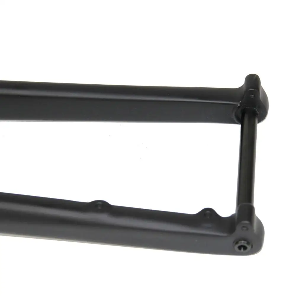 Spcycle углерода диск велосипедная амортизационная вилка 700 * 40C гравия 100*12 мм через