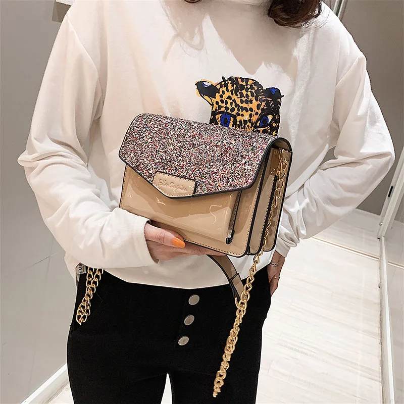 Высококачественная блестящая посылка для девочек Новинка корейский стиль на