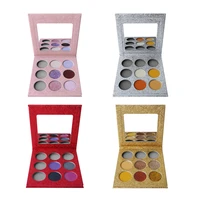 wholesale make your own eyeshadow 9 colors diy eyeshadow palette private label makeup eye shadow palettes carboard empty box