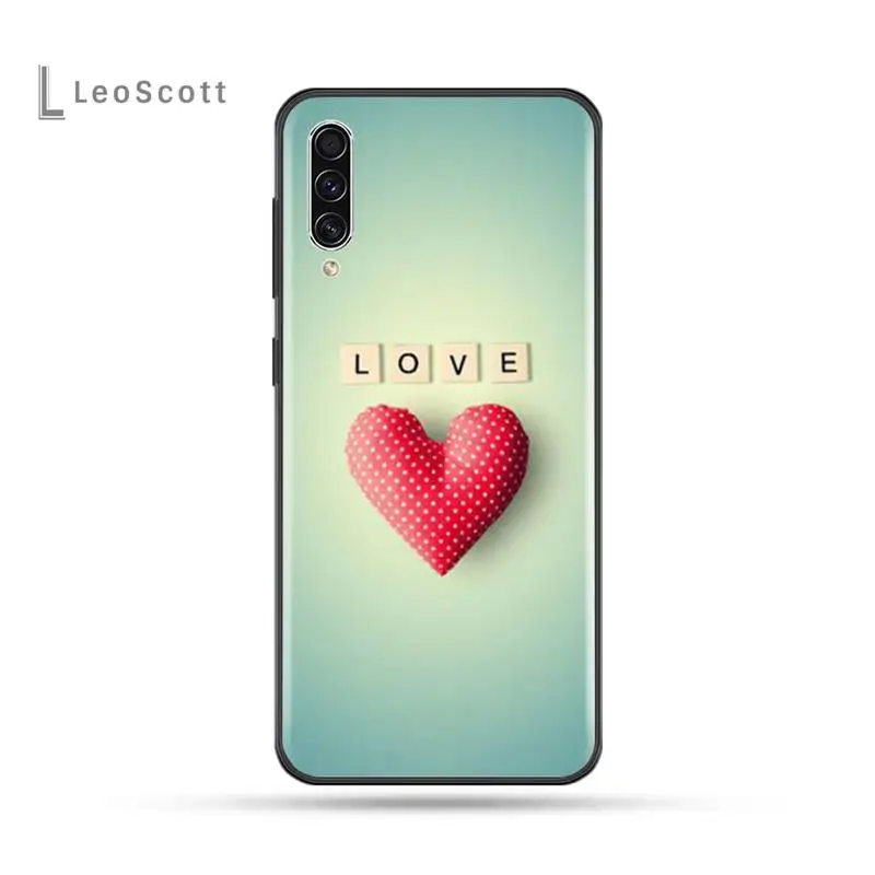 

Love Heart Phone Case For Samsung Galaxy M10 20 30 A 40 50 70 71 6S A2 A6 A9 2018 J7 CORE PLUS STAR S10 5G C8