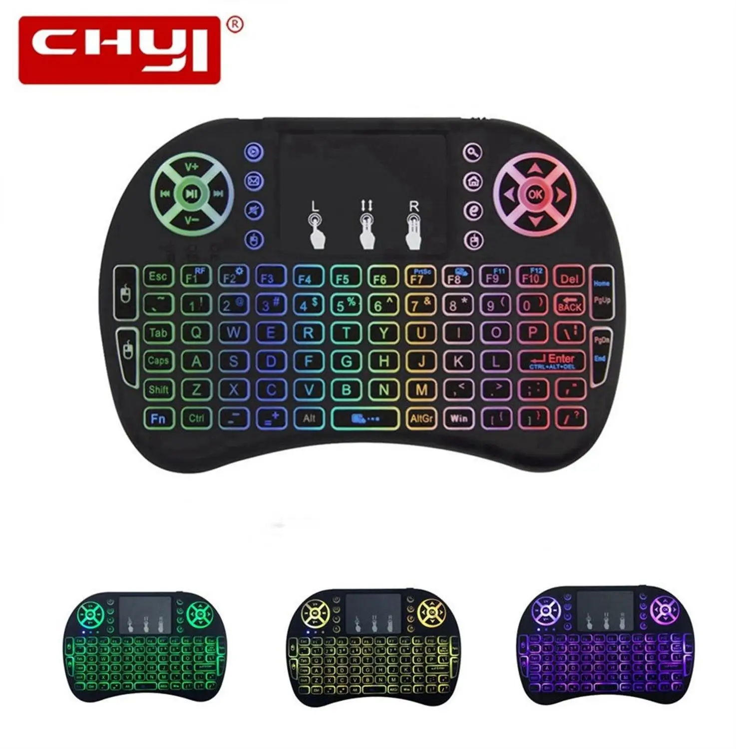 Беспроводная клавиатура Keybord Backli ультра тонкая компьютерная Мини Портативная