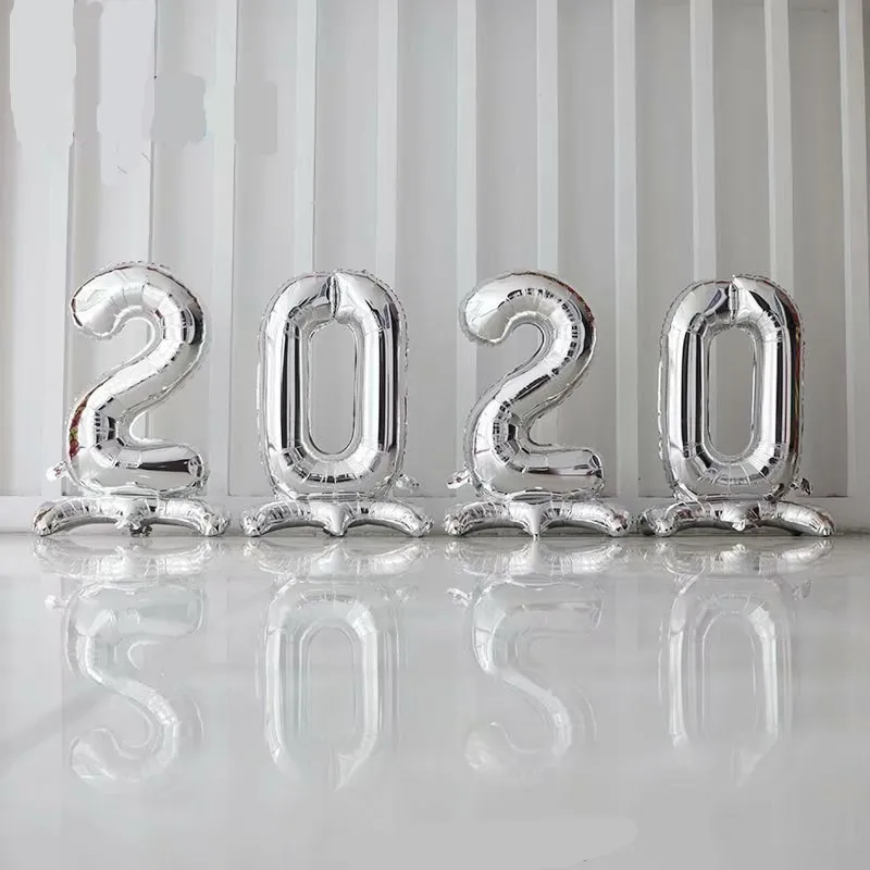 Номер воздушный шар стенд 2020 с новым годом День Рождения украшения для взрослых