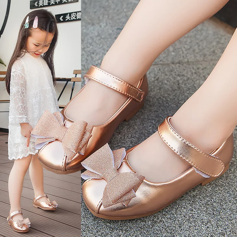 Skoex детские туфли на плоской подошве для девочек модные принцессы в римском стиле