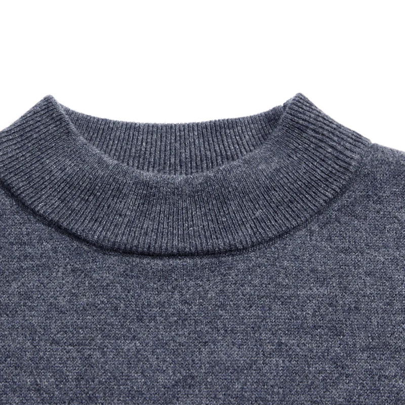 

UNIVOS KUNI 2019Men's Sweater New Arrive Spring and Autumn Solid Color Pllovers Business Fashion Slim 1902