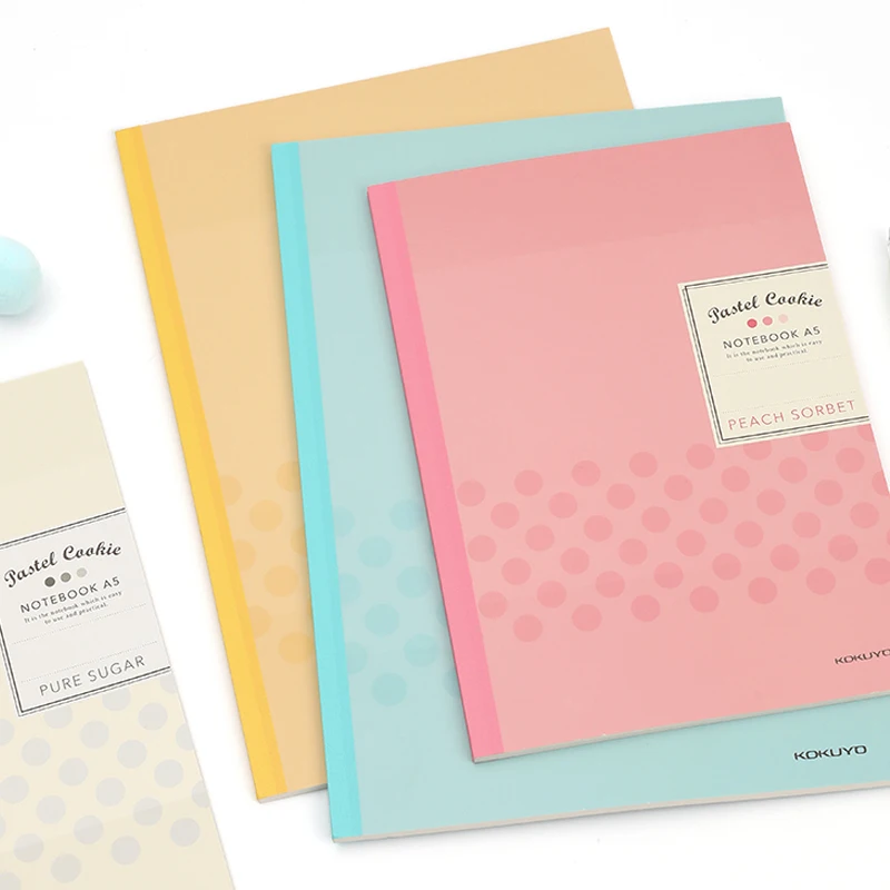 KOKUYO Light Color Cookies Wireless Book Simple Creative Student Notepad A5 / B5 Small Fresh Literary Diary Notebook | Канцтовары для